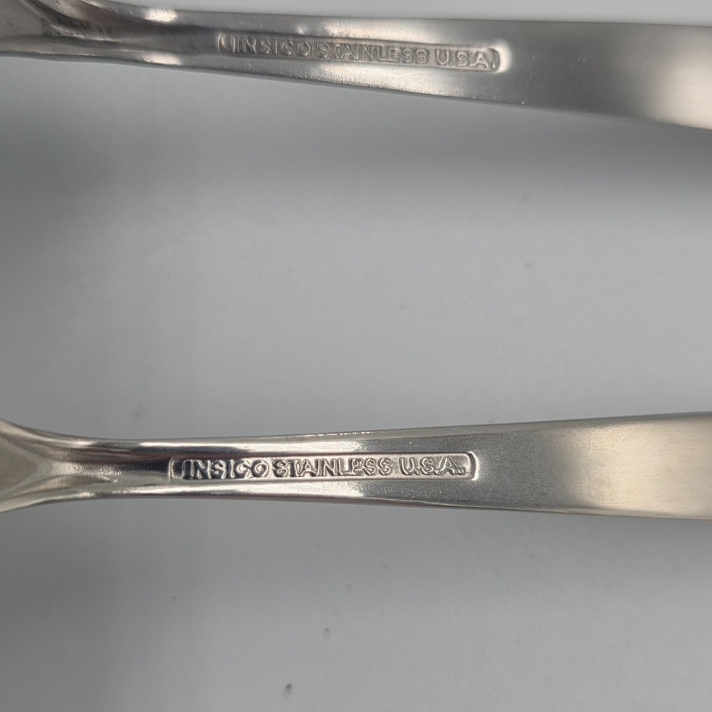 Vtg International Silver Company Flatware Set Insico Stainless USA NASSAU - Picture 7 of 7
